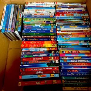 Mostly Disney movies